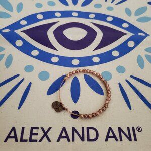 💜 Alex and Ani energy copper wire and beads bracelet  92